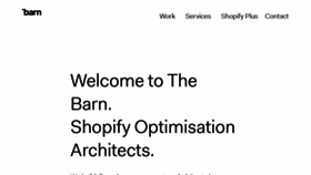 What Thebarnagency.co.uk website looked like in 2022 (1 year ago)