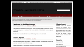 What Toradol.xyz website looked like in 2022 (1 year ago)