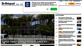 What Telegraaf.nl website looked like in 2022 (1 year ago)