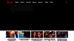 What Tmz.com website looked like in 2022 (1 year ago)