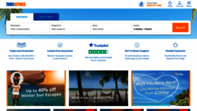 What Travelrepublic.co.uk website looked like in 2022 (1 year ago)