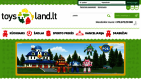 What Toysland.lt website looked like in 2022 (1 year ago)