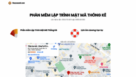 What Thaycaoanh.com website looked like in 2022 (1 year ago)