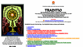 What Traditio.com website looked like in 2022 (1 year ago)