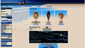 What Topseashells.com website looked like in 2022 (1 year ago)