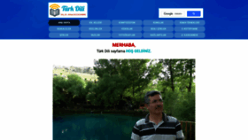 What Turkdili.gen.tr website looked like in 2022 (1 year ago)