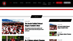 What Thescarletfaithful.com website looked like in 2022 (1 year ago)