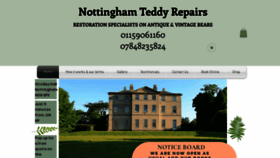 What Teddyrepairs.co.uk website looked like in 2022 (1 year ago)