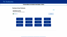 What Tntextbooks.in website looked like in 2022 (1 year ago)