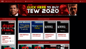 What Tewdb.com website looked like in 2022 (1 year ago)