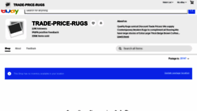 What Tradepricerugs.co.uk website looked like in 2022 (1 year ago)