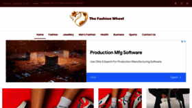 What Thefashionwheel.com website looked like in 2022 (1 year ago)