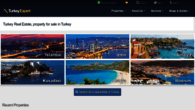 What Turkeyexpert.com website looked like in 2022 (1 year ago)