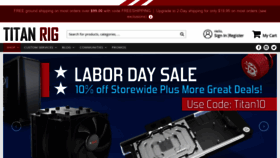 What Titanrig.com website looked like in 2022 (2 years ago)