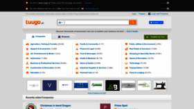 What Tuugo.at website looked like in 2022 (3 years ago)
