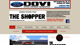 What Thefreevilleshopper.com website looked like in 2022 (1 year ago)