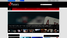 What Toronto-entertainment.ca website looked like in 2022 (3 years ago)
