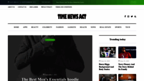 What Timenewsact.com website looked like in 2022 (1 year ago)