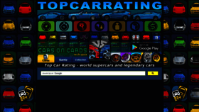 What Topcarrating.com website looked like in 2022 (1 year ago)