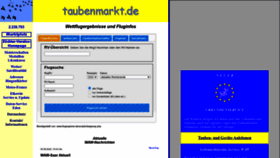 What Taubenmarkt.de website looked like in 2022 (1 year ago)