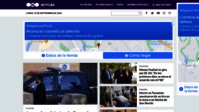 What Telefenoticias.com.ar website looked like in 2022 (1 year ago)