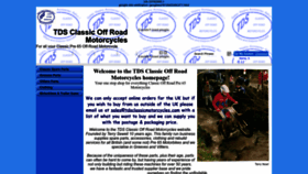 What Tdsclassicmotorcycles.com website looked like in 2022 (1 year ago)