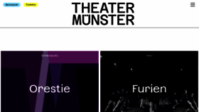 What Theater-muenster.com website looked like in 2022 (1 year ago)