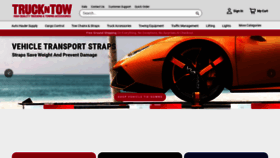 What Truckntow.com website looked like in 2022 (1 year ago)