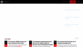What Tut.ac.za website looked like in 2022 (2 years ago)