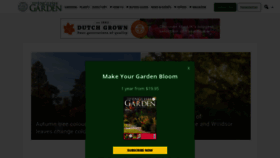 What Theenglishgarden.co.uk website looked like in 2022 (1 year ago)