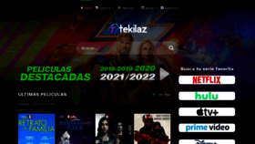 What Tekilaz.co website looked like in 2022 (1 year ago)