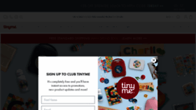 What Tinyme.com website looked like in 2022 (1 year ago)