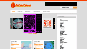 What Themusicfire.net website looked like in 2022 (1 year ago)