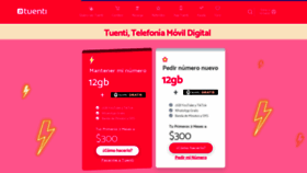 What Tuenti.com.ar website looked like in 2022 (1 year ago)