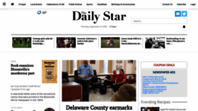 What Thedailystar.com website looked like in 2022 (1 year ago)