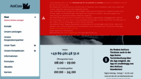 What Tierklinik-haar.de website looked like in 2022 (1 year ago)