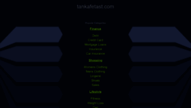 What Tankafetast.com website looked like in 2022 (1 year ago)