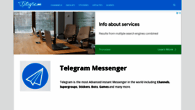 What Telegramguide.com website looked like in 2022 (1 year ago)
