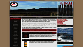 What Thegreatkaroo.com website looked like in 2022 (1 year ago)