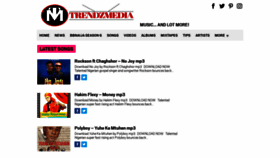 What Trendzmedia.com.ng website looked like in 2022 (1 year ago)