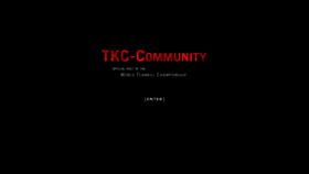 What Tkc-community.net website looked like in 2022 (1 year ago)