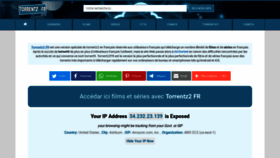 What Torrentz2fr.xyz website looked like in 2022 (1 year ago)