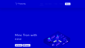 What Troncity.pro website looked like in 2022 (1 year ago)
