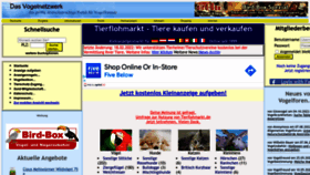 What Tierflohmarkt.de website looked like in 2022 (1 year ago)