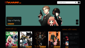 What Tocanime.co website looked like in 2022 (3 years ago)