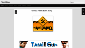 What Tamilgun.com website looked like in 2022 (1 year ago)