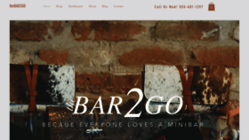 What Thebar2go.com website looked like in 2022 (1 year ago)