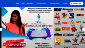 What Tccl.co.in website looked like in 2022 (1 year ago)