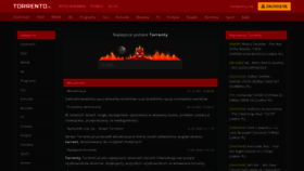 What Torrento.pl website looked like in 2022 (1 year ago)