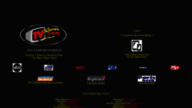 What Tvracer.com website looked like in 2022 (1 year ago)